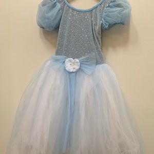 Weissman Dance Costume Ballet Tutu Baby Blue Princess Outfit - Large Child